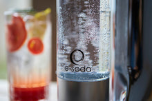 画像をギャラリービューアに読み込む, e-sodaセット(炭酸ガスシリンダー2本付) シルバー